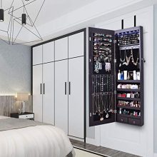 Armoire Organizer Mirror Jewelry Cabinet Full Screen
