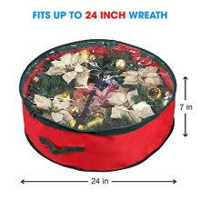 Primode Xmas Wreath Storage Bag 24"