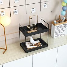 Space-Saving Marvel: 2-Tier Standing Rack for Countertop Storage