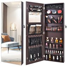 Full mirror jewelry organizer Fashion Transparent box