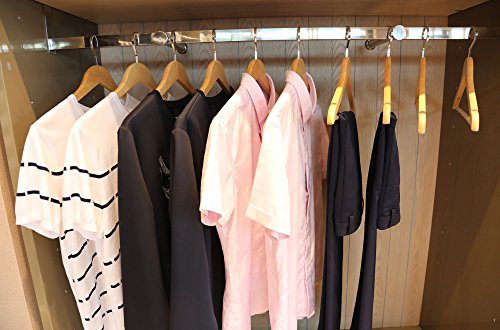 TOPIA HANGER Extra Strong Wooden Suit Hangers