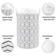 23.6" Large Laundry Basket Collapsible Laundry Hamper
