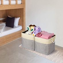 Stylish Foldable Fabric Storage Bins – Eco-Friendly & Space-Saving Organizers for Home & Office