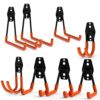 CoolYeah Steel Garage Storage Utility Double Hooks