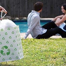 Disposable Sanitary Trash Cans & Recycling Bins