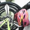 Bike Rack Garage Storage 5 Bicycles Hooks Wall Mount