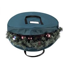 Christmas Storage Bag For 24-Inch Wide Artificial Wreaths