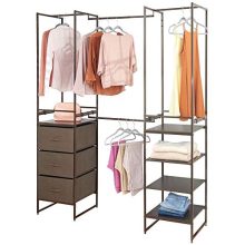 mDesign Modular Closet Organizer System, Storage