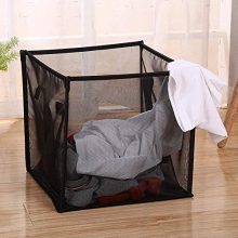 College Dorm or Travel Mesh Popup Laundry Hamper with Handles