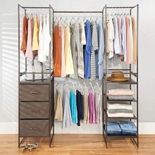 mDesign Modular Closet Organizer System, Storage
