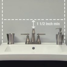 ZPC Zenith Products Corporation Prism Beveled Medicine Cabinet