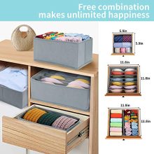 Foldable Closet Storage Bins Drawer Organizers