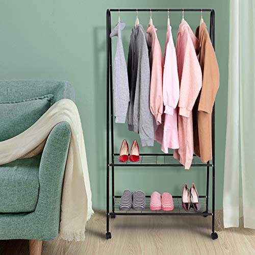Clothes Rack Clothing Racks on Wheels
