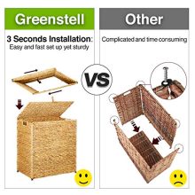 Greenstell Handwoven Seagrass Laundry Hamper
