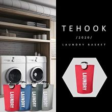 TEHOOK Tall Collapsible Laundry Basket