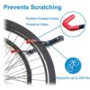 Maximize Your Space with Bike Wall Mount Storage Rack - Hang Up to 4 Bicycles Effortlessly
