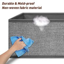 Drawer Organizer, 4 Set Foldable Underwear Drawer Organizer