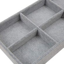 Houseables Jewelry Tray Organizer, Stackable Accessories Storage