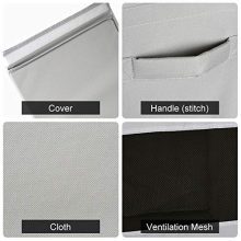Double Laundry Hamper with Lid and Removable Laundry Bags