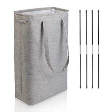 DYD Slim Laundry Basket with Handles Collapsible