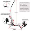 JAPUSOON Bike Stand Vertical Bike Rack
