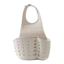 Adjustable Snaps Sink Drain Rack Storage Basket Shelf