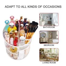 360 Makeup Organizer Large Capacity Makeup Box Acrylic