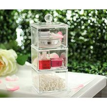 Cosmetic Organizer Makeup Storage Organizer For Cotton Swabs