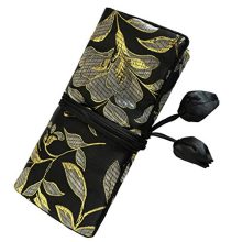 Wei Long@Jewelry Roll, Travel Jewelry Roll Bag