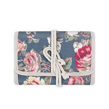 Travel Jewelry Roll for Necklaces, Earrings, Bracelets