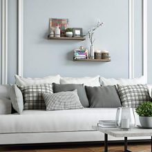 Minggoo Floating Shelves Wall Mounted Set of 2