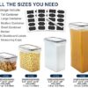 Food Storage Containers 15-Piece Set - Ultimate Kitchen & Pantry Organization Solution