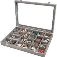 Jewelry Box Organizer for Drawer, Earring Necklace