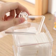 Cosmetic Organizer Makeup Storage Organizer For Cotton Swabs