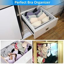 Foldable Drawer Organizers - Set of 4 for Ultimate Underwear, Socks, and Makeup Storage