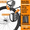 2 Sets of Compact Bike Wall Mount with Protector