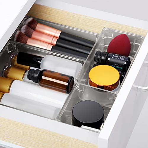 Kootek 9 Pcs Desk Drawer Organizer Trays 4-Size