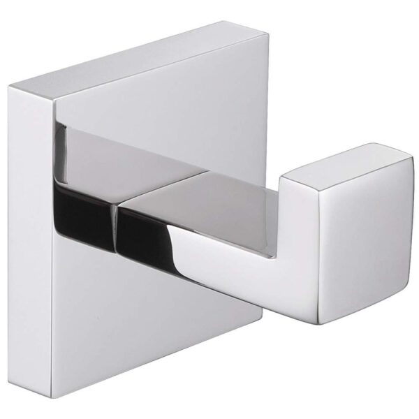 Bath Towel Hook - Angle Simple Solid Metal Bathroom Hook