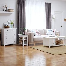 HOMECHO 5 Drawer Dresser, Modern Chest of Drawer
