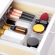 Kootek 9 Pcs Desk Drawer Organizer Trays, 4-Size Bathroom Drawer