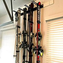 Ski Wall Storage Rack Garage Skis Mount