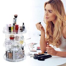 Organize Like a Pro: 360° Rotating Makeup Organizer | Miserwe