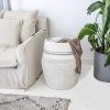 Laundry Hamper, 25.6" Height Wicker Laundry Baskets