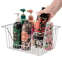 SANNO Farmhouse Decor Metal Wire Storage Fridge Freezer Organizer Basket