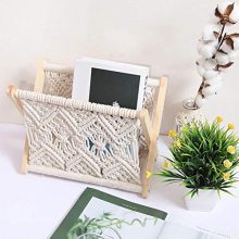 Magazine Holder Storage Basket Organizer Boho