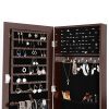 ZenStyle Mirror Jewelry Cabinet Armoire, Full Length Mirror