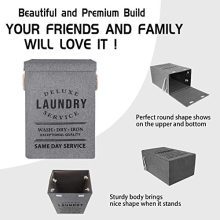 U Trip Laundry Basket with Lid, 85L Large Deluxe Laundry Baskets