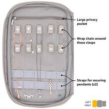 storageLAB Travel Jewelry Organizer