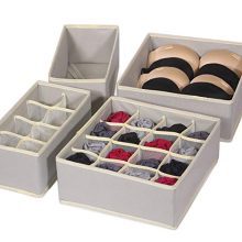 TENABORT 12 Pack Foldable Drawer Organizer Dividers