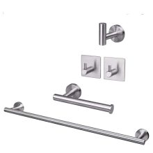 TocTen 5 Piece Bathroom Hardware Set Thicken Stainless Steel